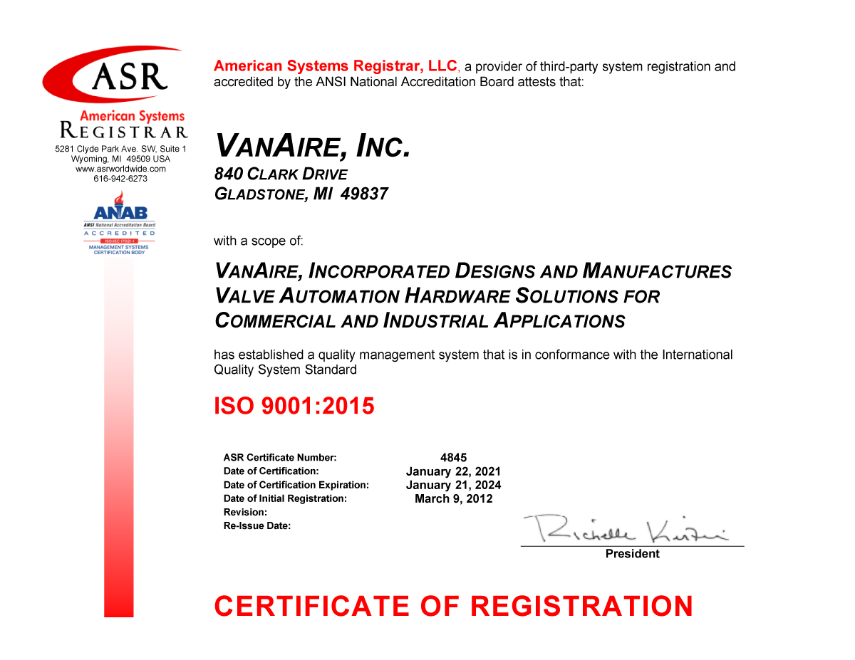 210122—VanAire-ISO-9001-2015-Certificate